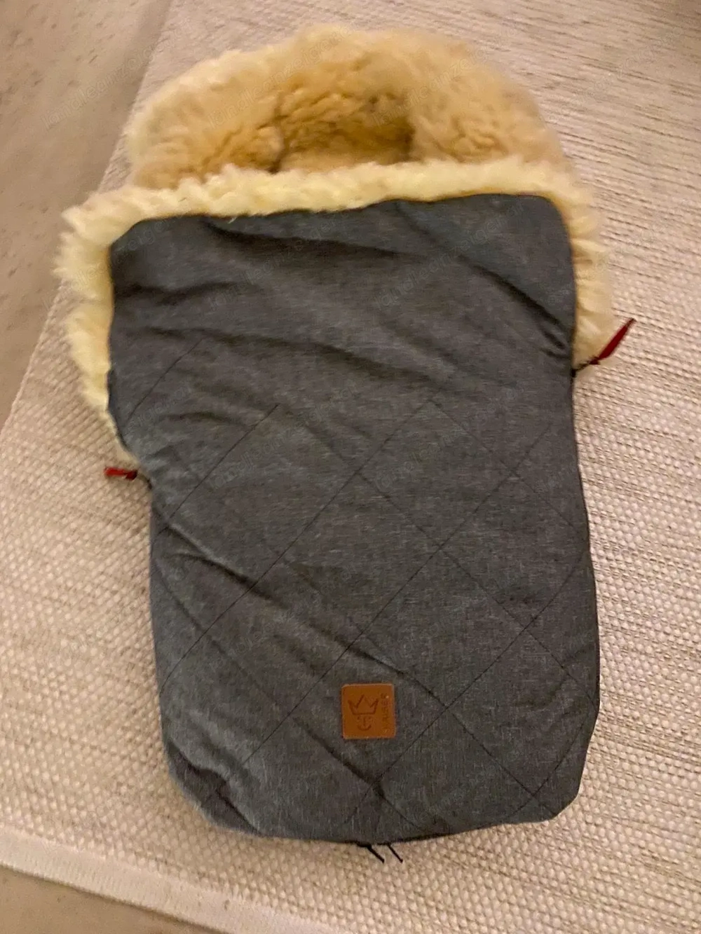 Kaiser Lammfell Fußsack edel