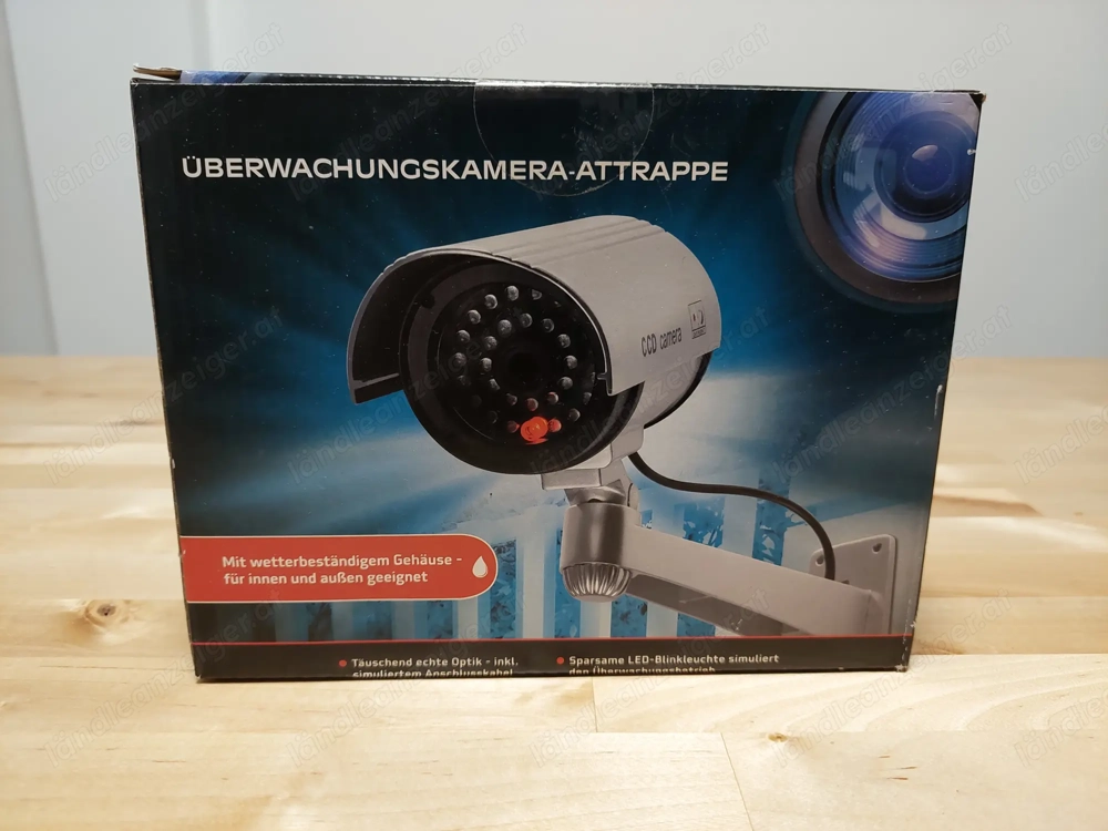 Überwachungskamera Atrappe