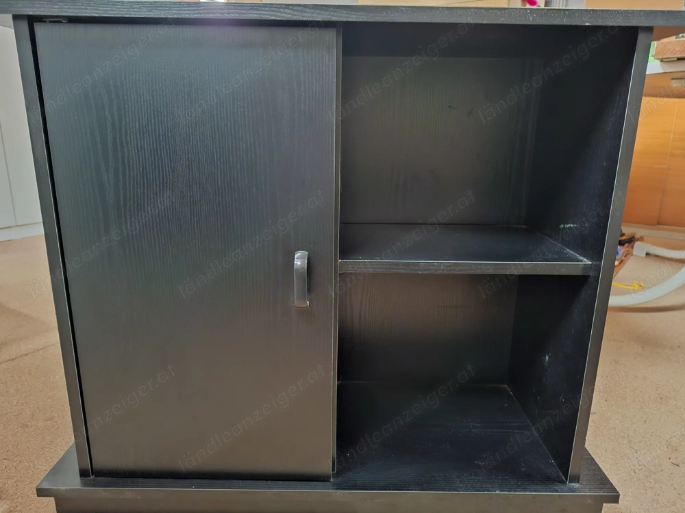 Aquariumschrank schwarz