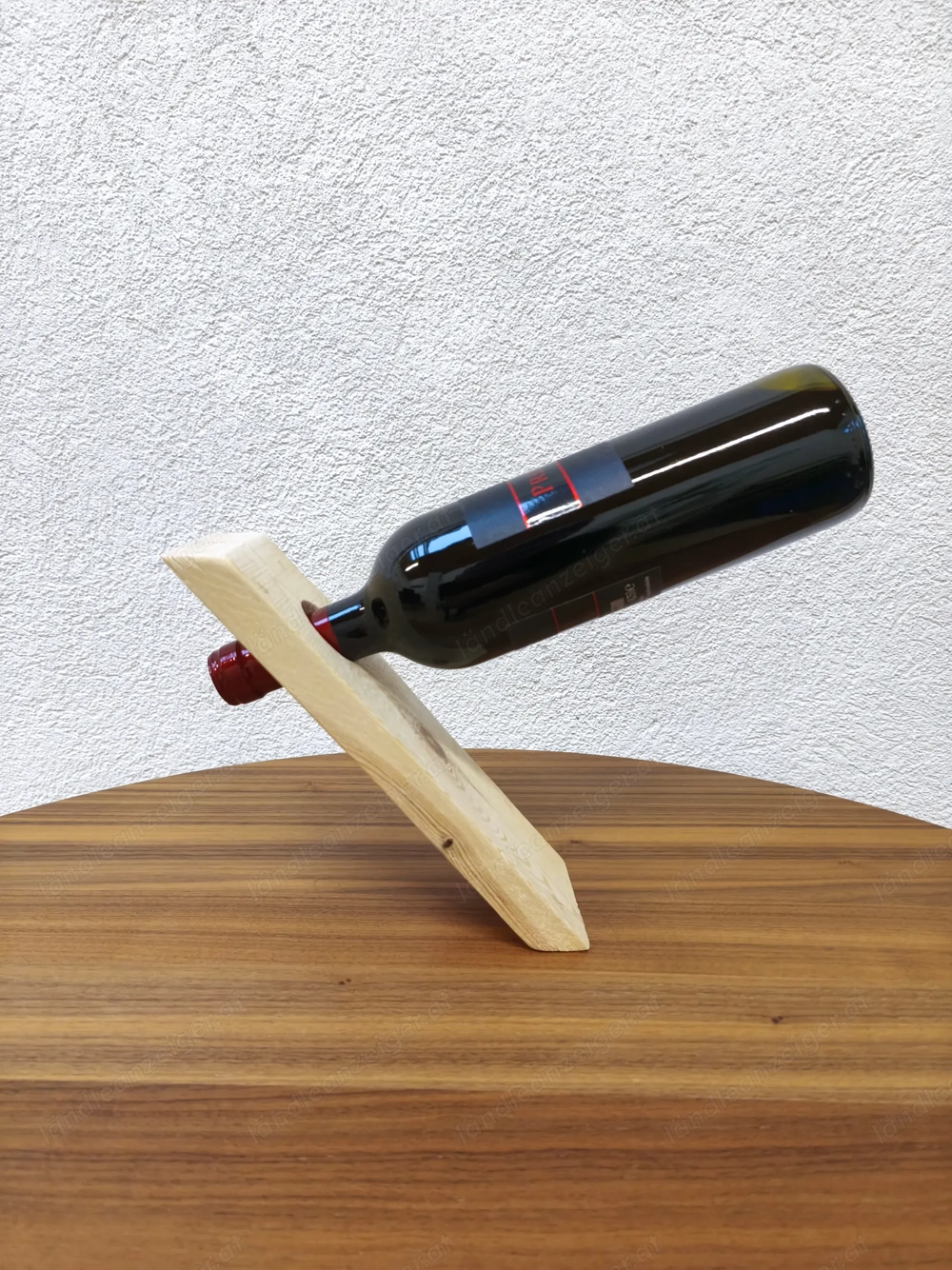 Weinflaschenhalter aus Holz 
