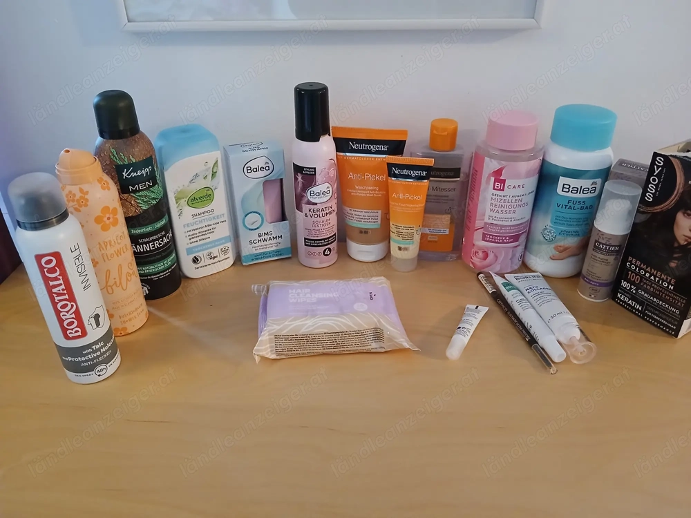 Kosmetikartikel zu verschenken