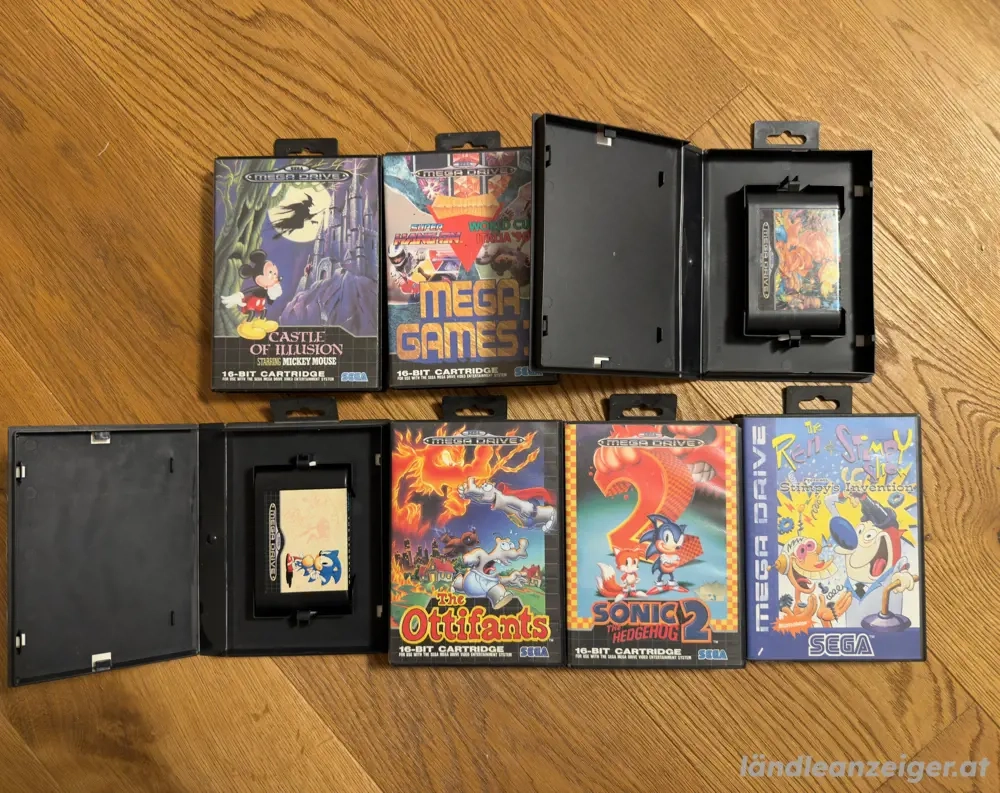 Sega Mega Drive Spiele