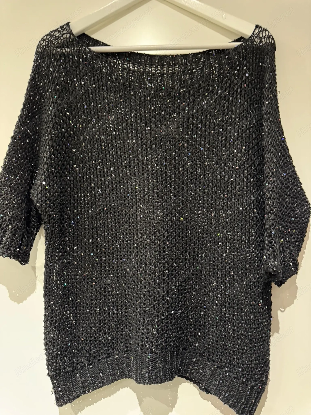 eleganter Häckelpullover