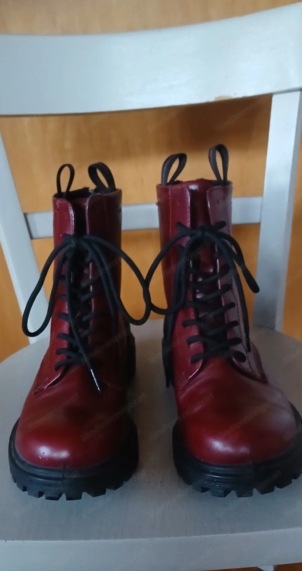 Stiefeletten, Leder, ECCO, Größe 39, Farbe: weinrot