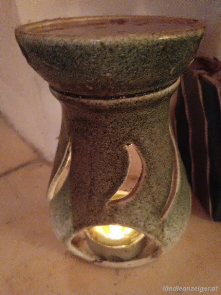 Duftlampe 20 cm grün 