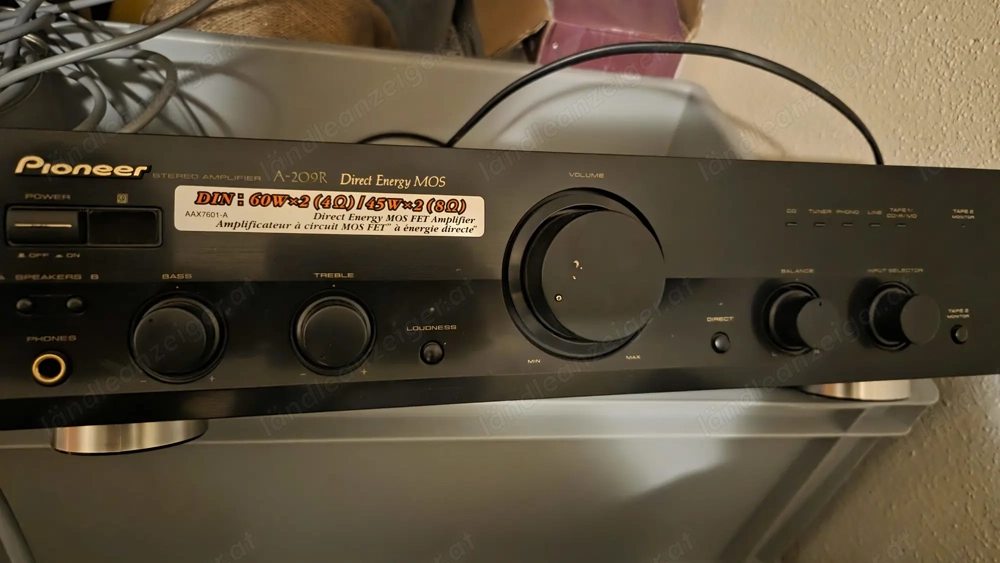 Boxen und verstärker