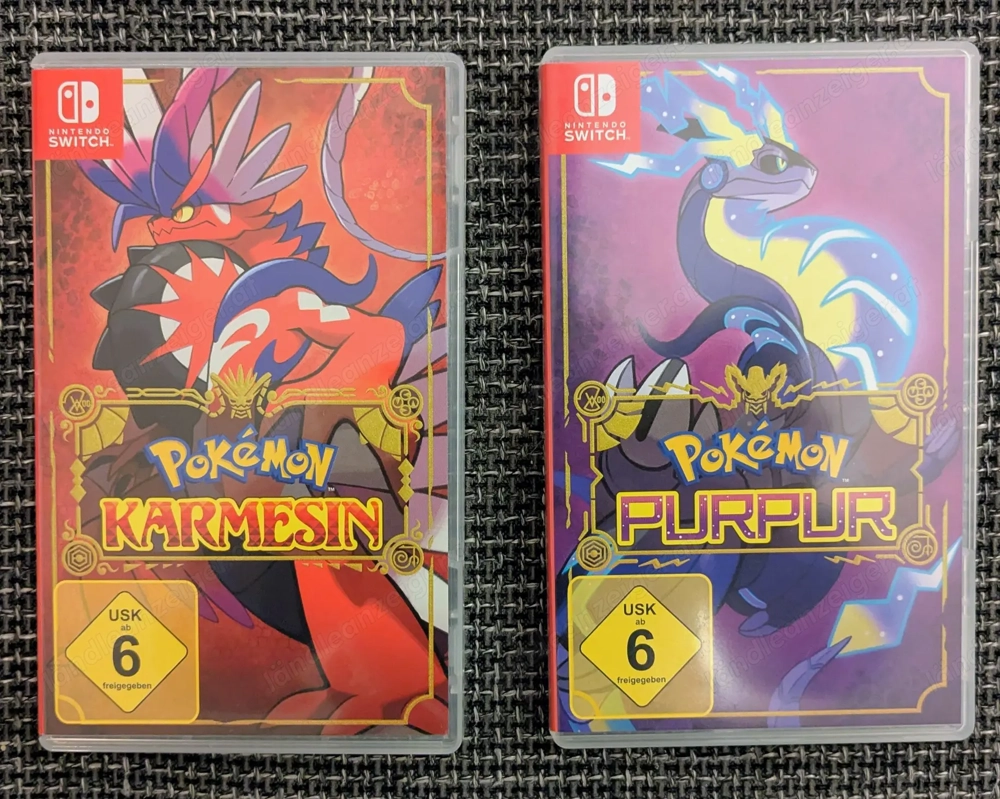 Pokemon Karmesin & Purpur Set Nintendo Switch