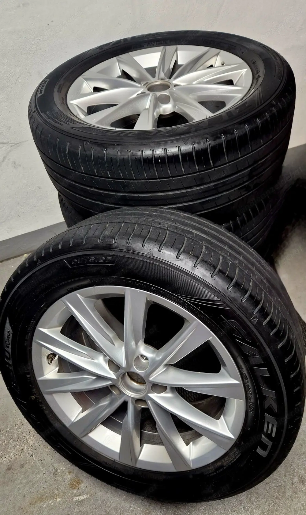 Kompletträder mit Alufelge 