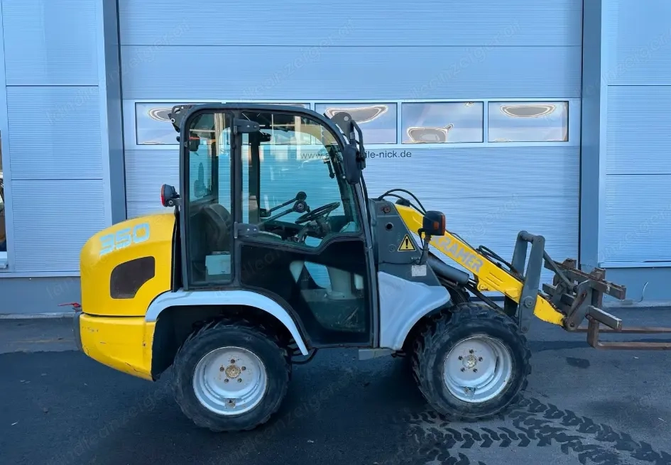 Kramer 350  5035 Radlader Hoflader mit Schaufel und Gabel