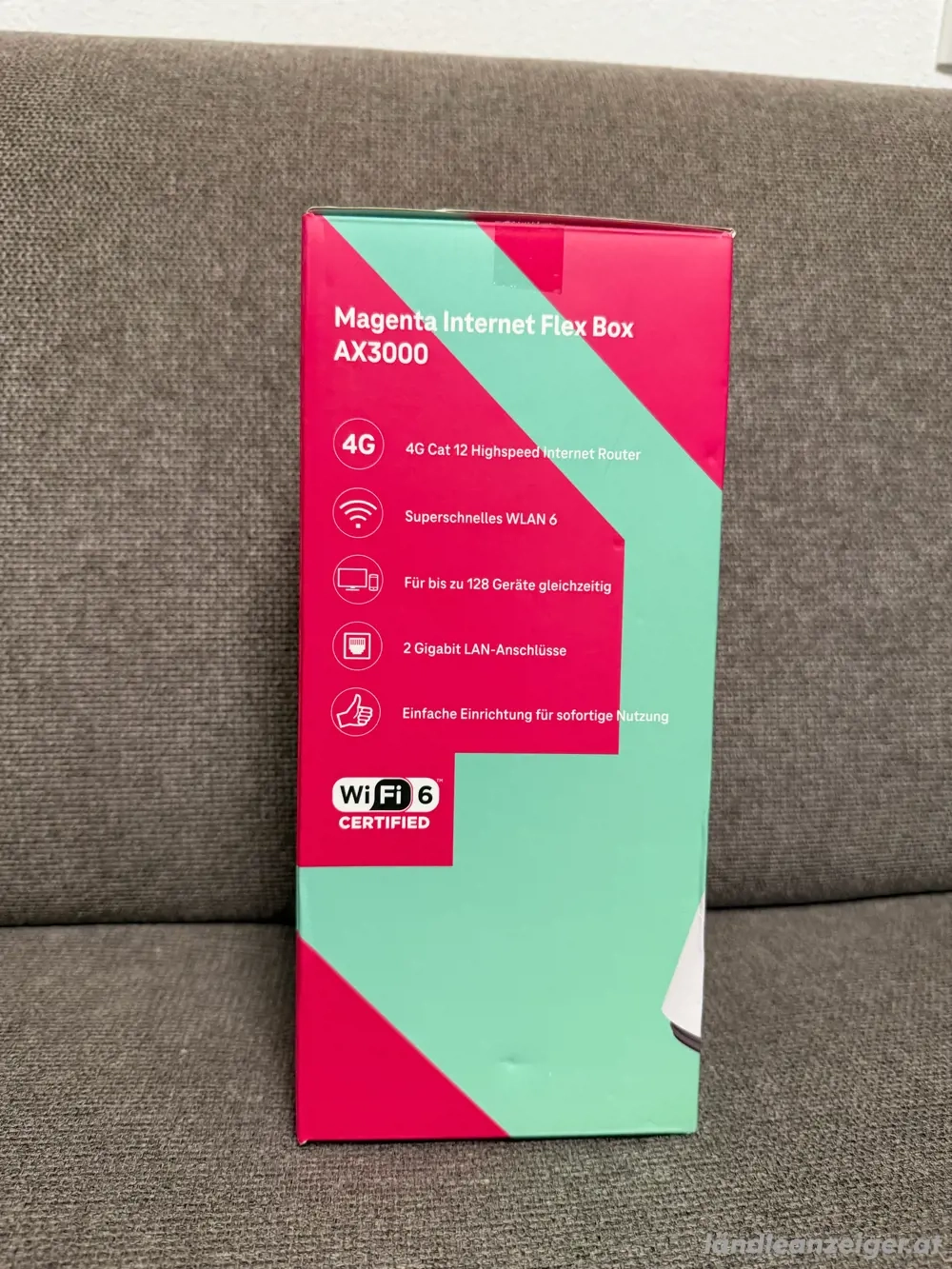 Magenta Internet Flex Box AX3000 Router mit SIM Slot