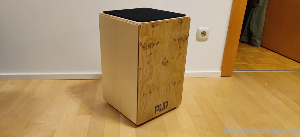 Cajon PUR Vision PRO Ast Eiche mit Tragetasche