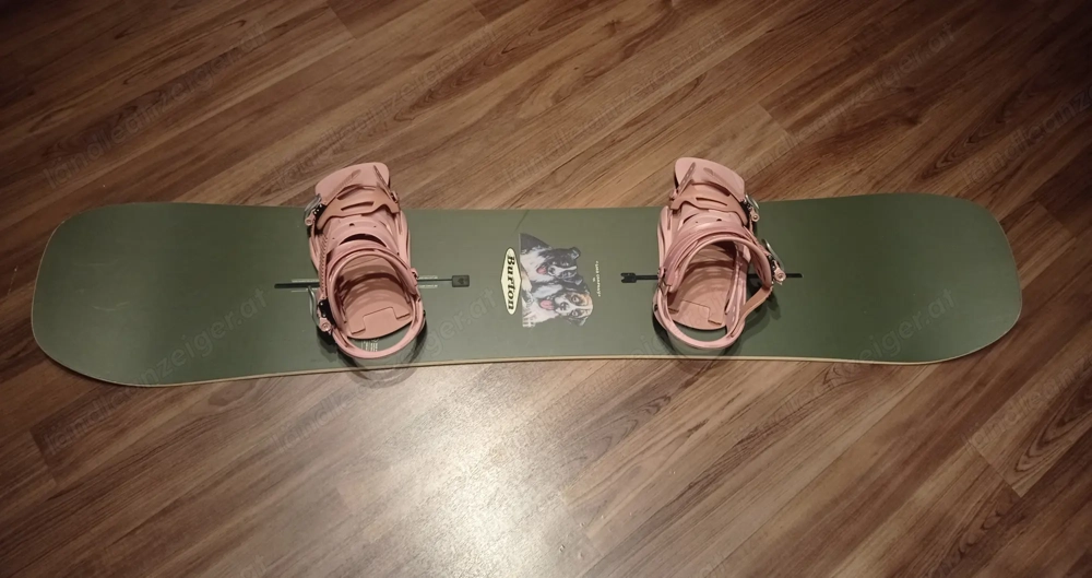 Snowboard und Bindung in sehr gutem Zustand