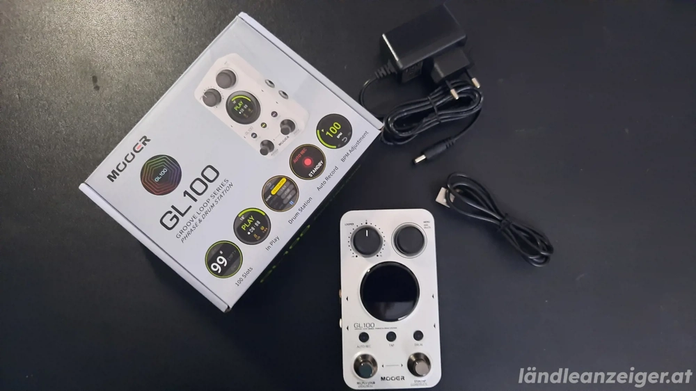 Mooer GL100 Groove Looper Drum Machine mit OVP