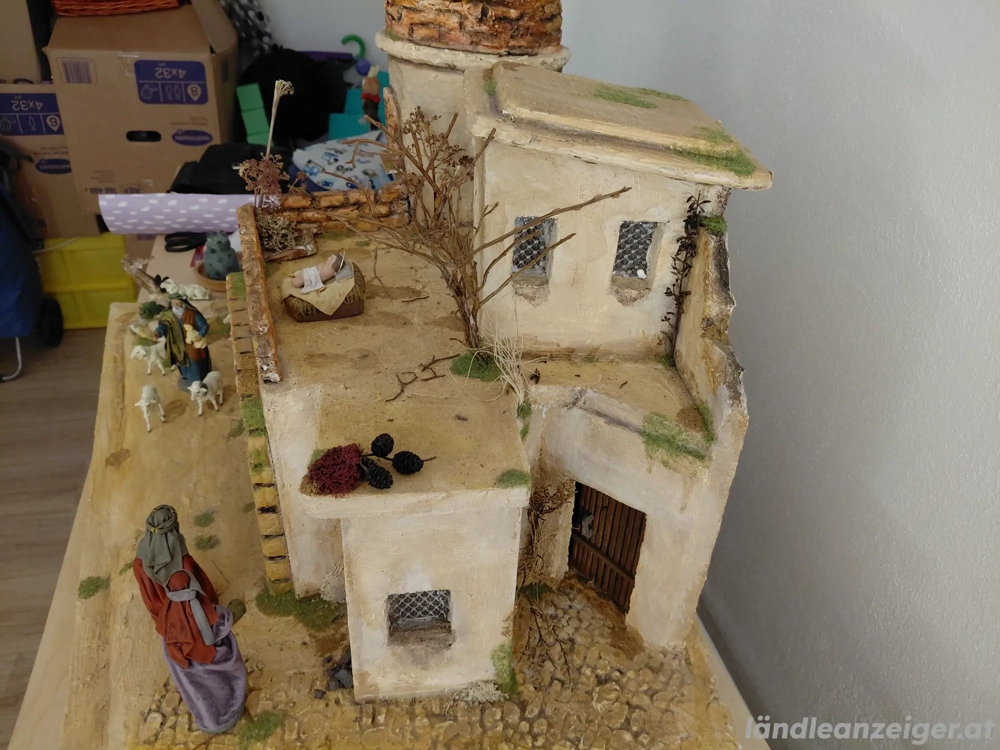 Selbst gemachte Krippe