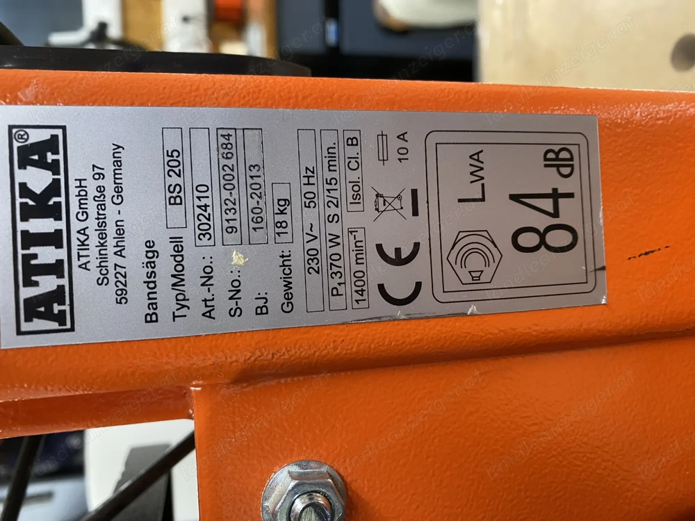 Bandsäge für Bastler