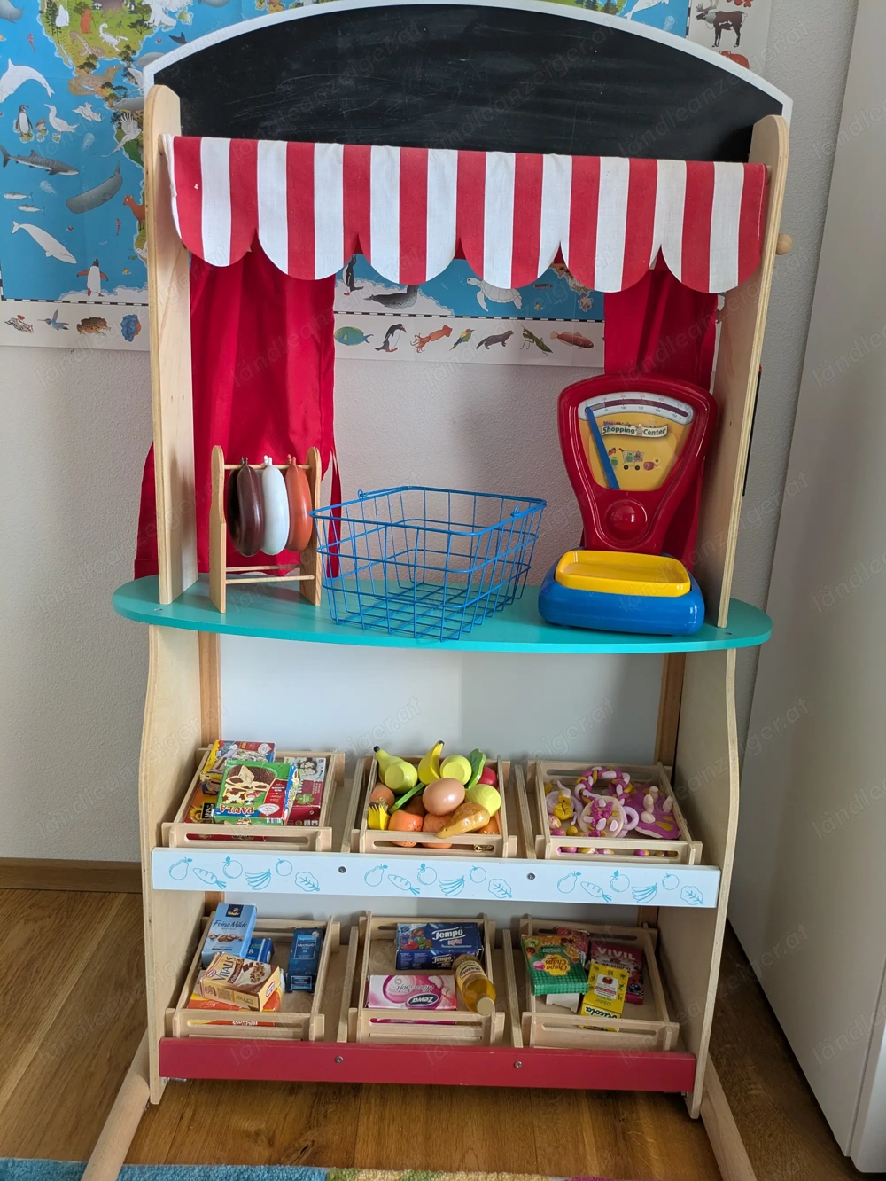 Einkaufsladen und Kasperletheater 2 in 1