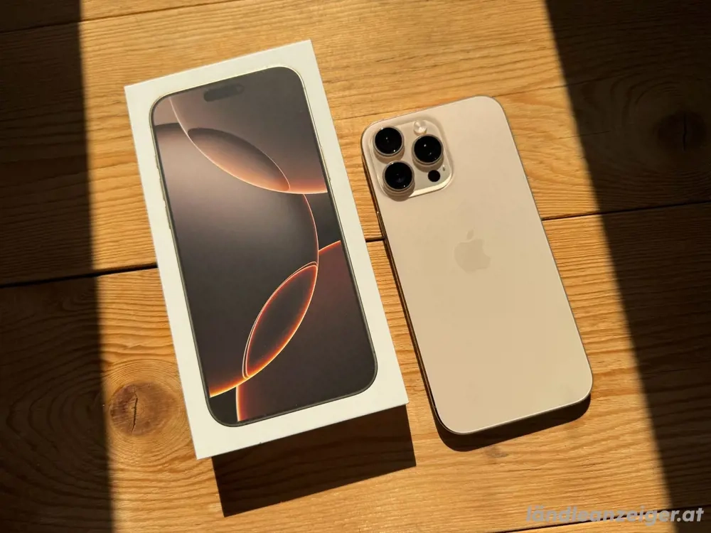 iPhone 16 pro Max in Gold