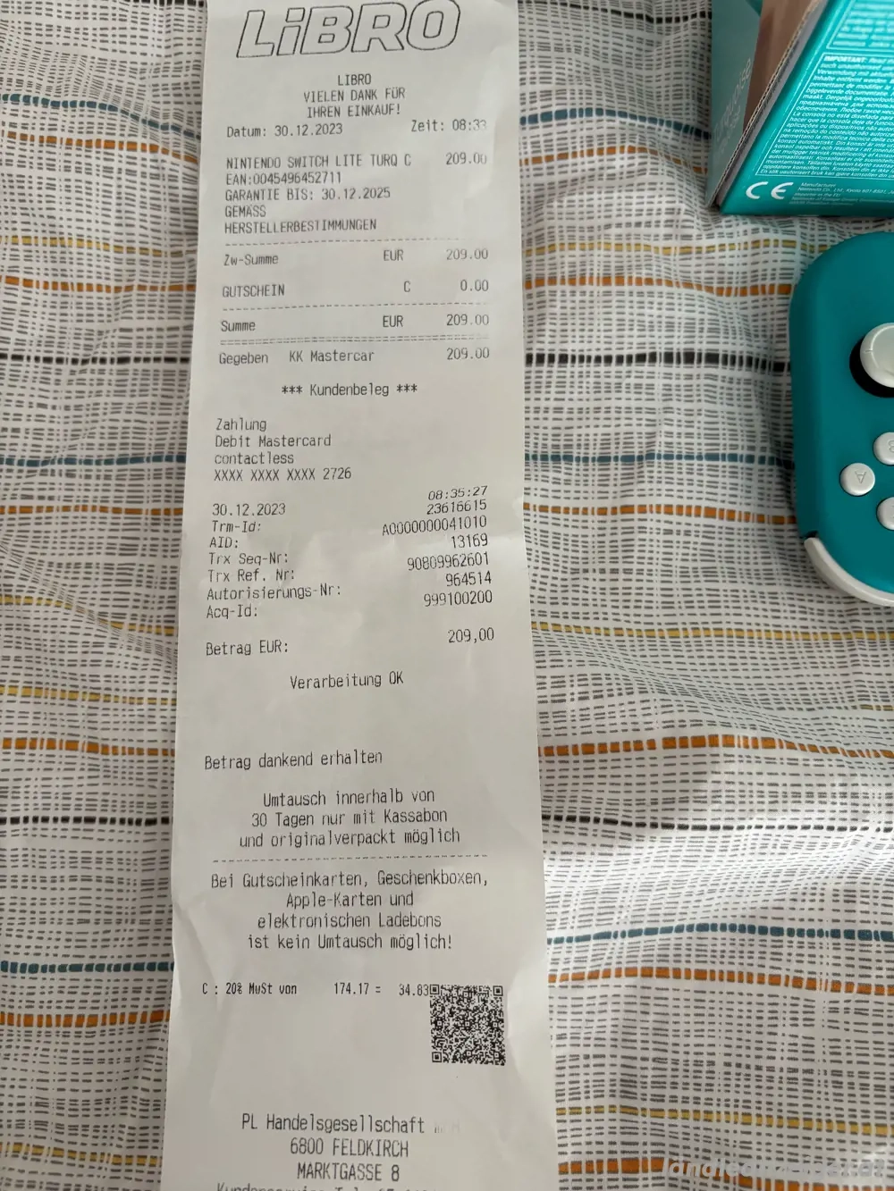 Nintendo Switch lite