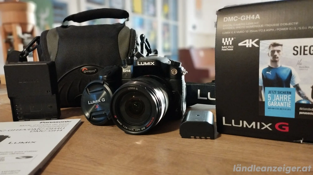 Panasonic GH4 Komplettpaket - super Zustand.