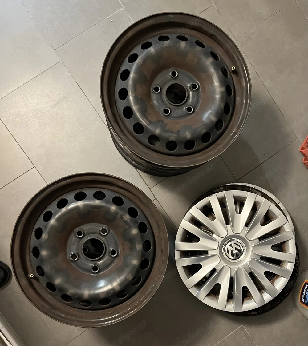 Original WV Felgen Radkappen 