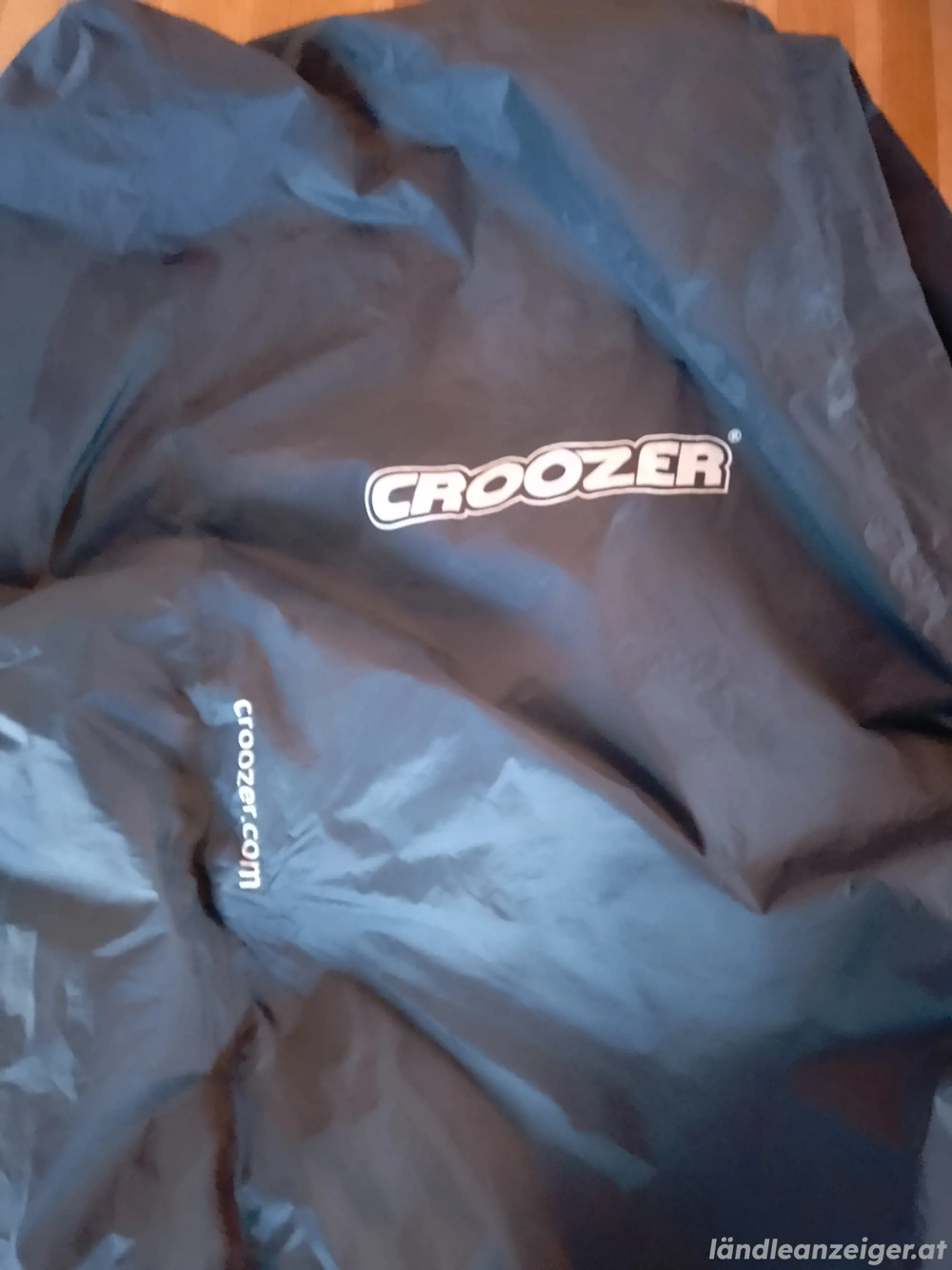 Fahrradanhänger Croozer regenabdeckung 