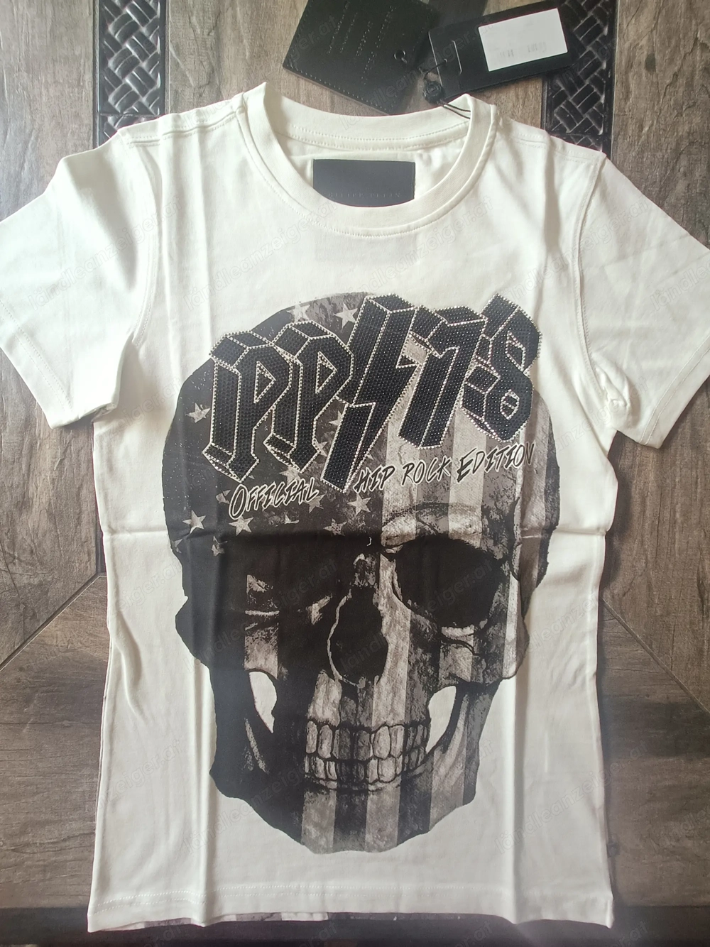 Philipp Plein Men T Shirt again in white - Sizes : only in S,M,L & XXL - brand new 100 % original