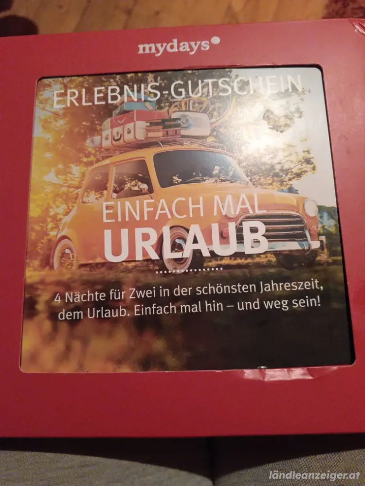 My Days Erlebnisurlaubsgutscheine.