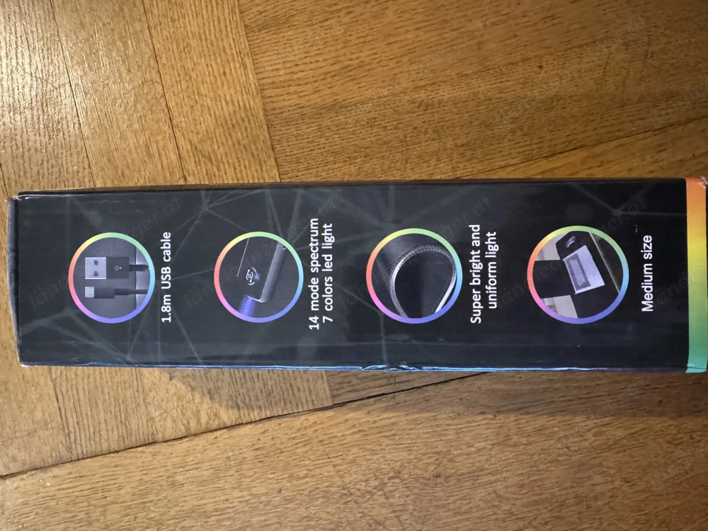 Mousepad RGB 250x350mm