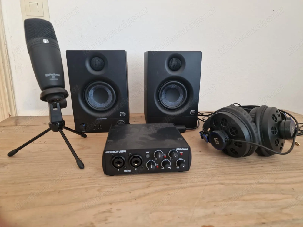 Presonus AudioBox USB 96 Complete Bundle USB Audiointerface