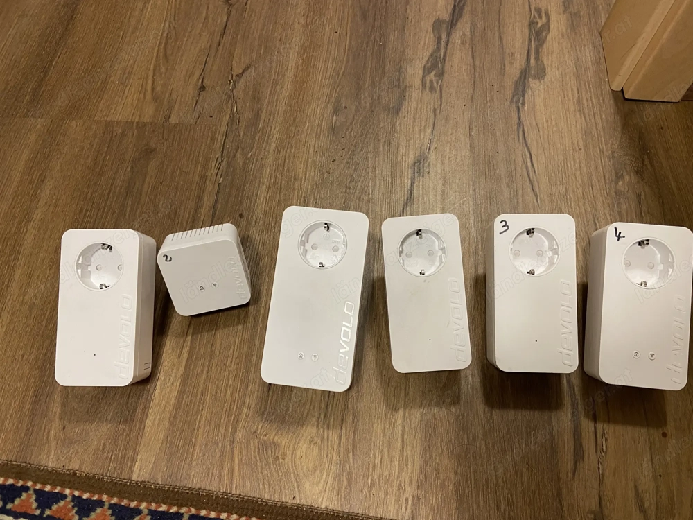 devolo Powerline Adapter Set   dLAN 550 (mit Steckdose) + WLAN Adapter