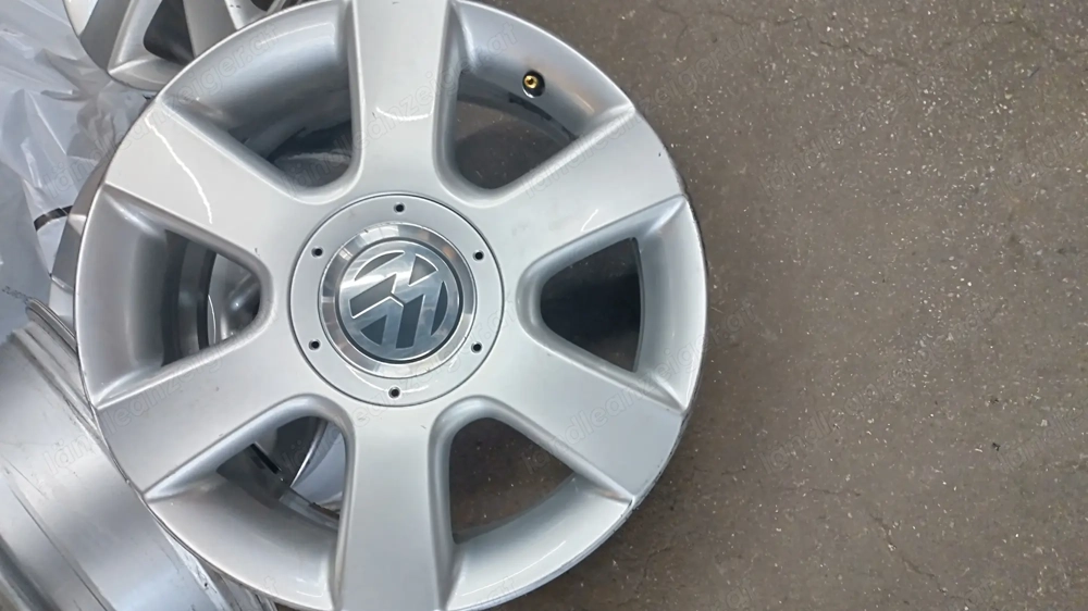 VW Golf Original Alu 6,5x16 5 112 ET 50 1T0601 025c