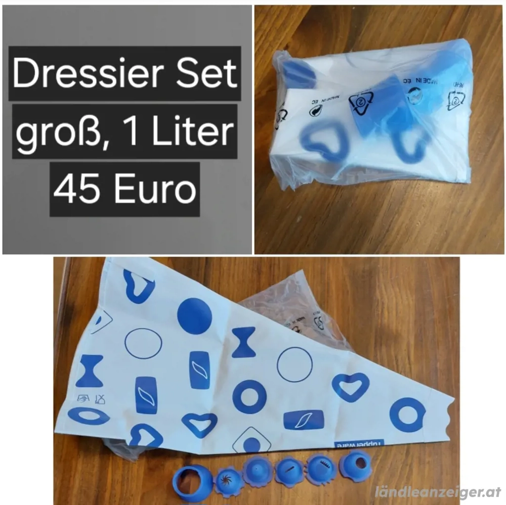 Dressier Set groß 1 L Tupperware NEU