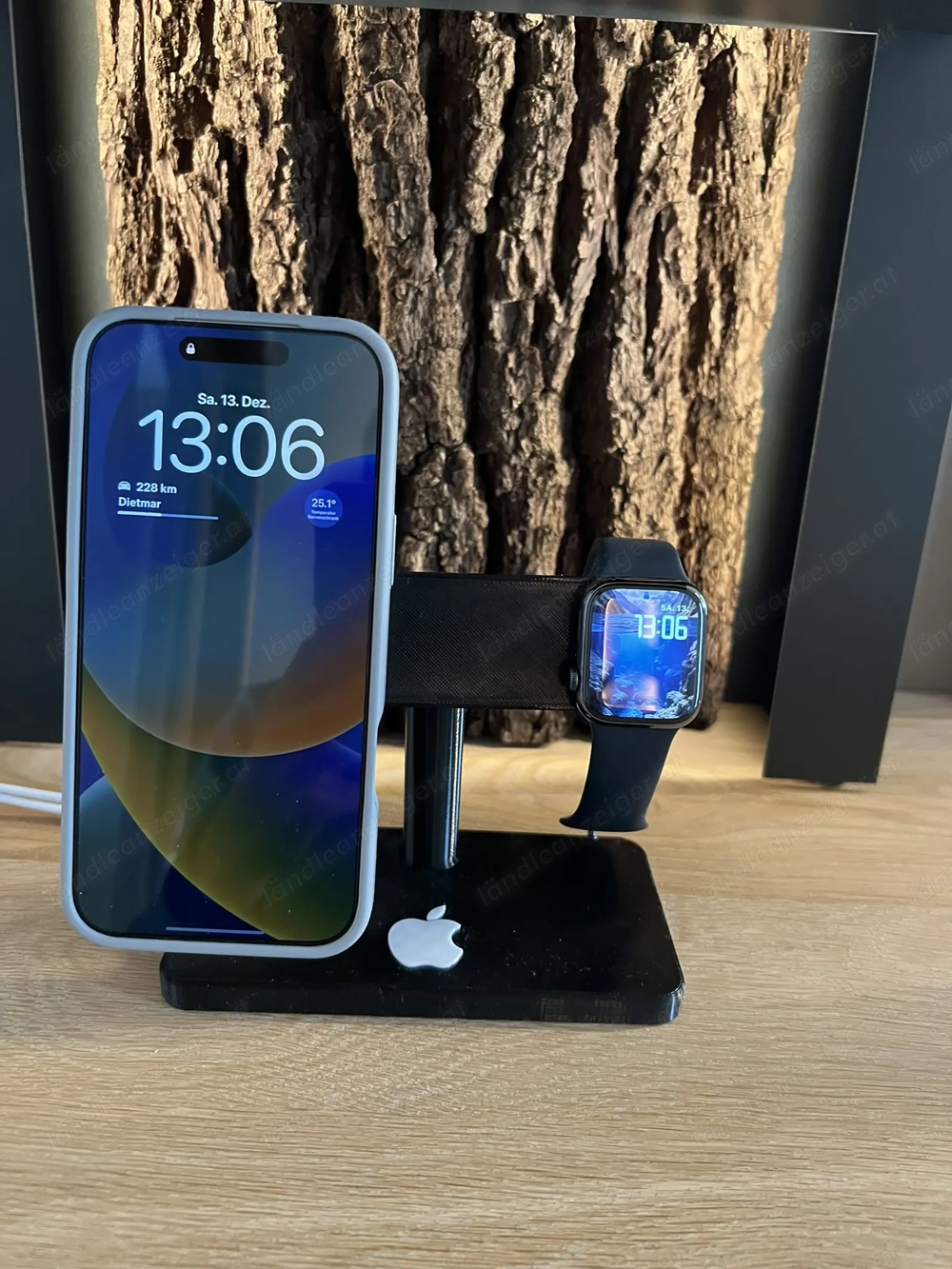 Magsafe charger stand for iPhone and Apple Watch