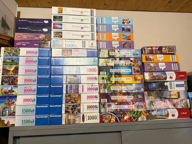 Puzzles, 1000 - 3000 Teile