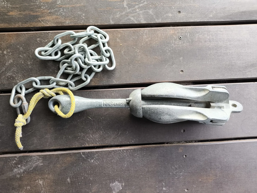 Klappanker 4 kg verzinkt