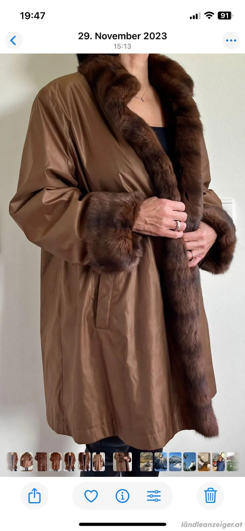 Schöner Wendemantel