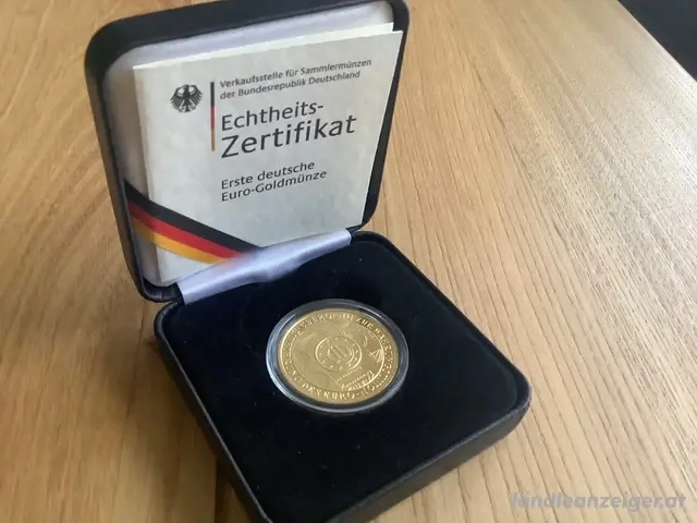 gold münze 1 2 unze, 999,9 Gold, Nominal 100 Euro