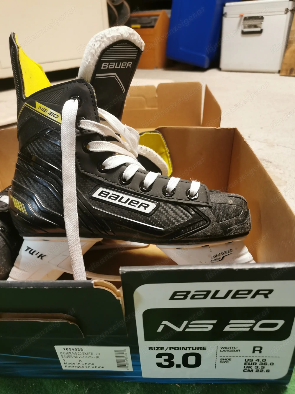 BAUER Eishockey Schuhe Gr 36