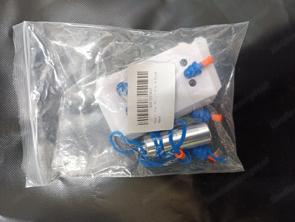 Gehörschutz neu umgebraucht