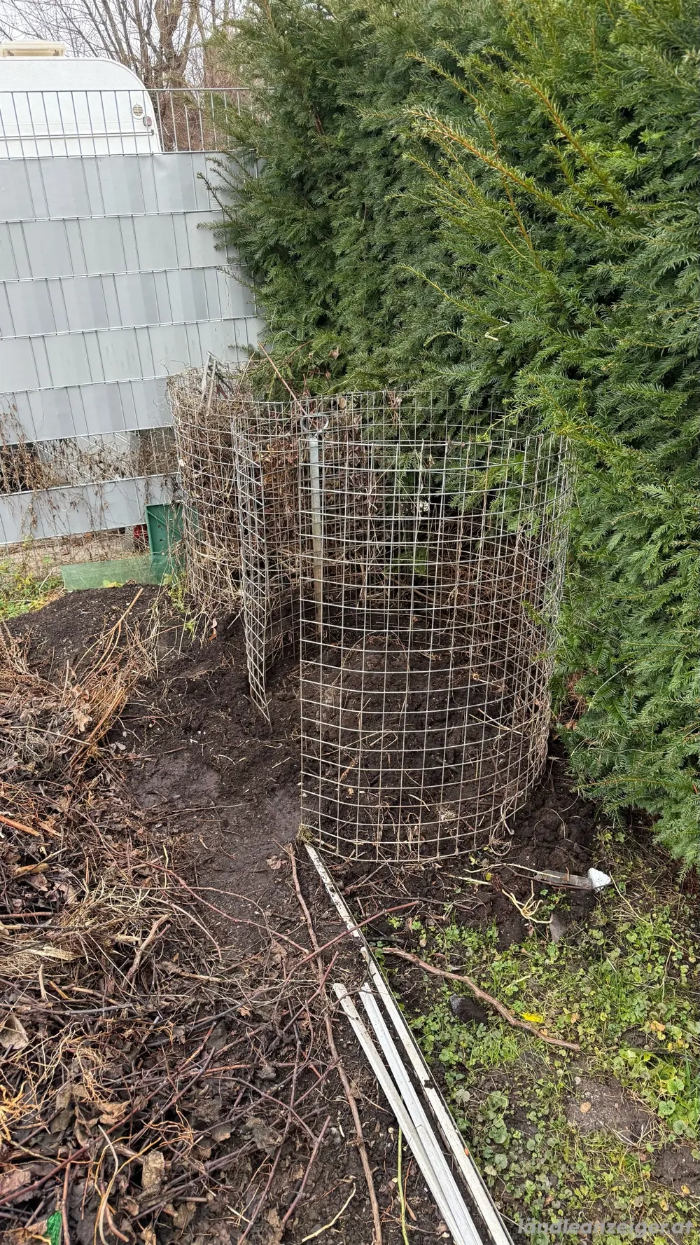 Komposter aus Metall