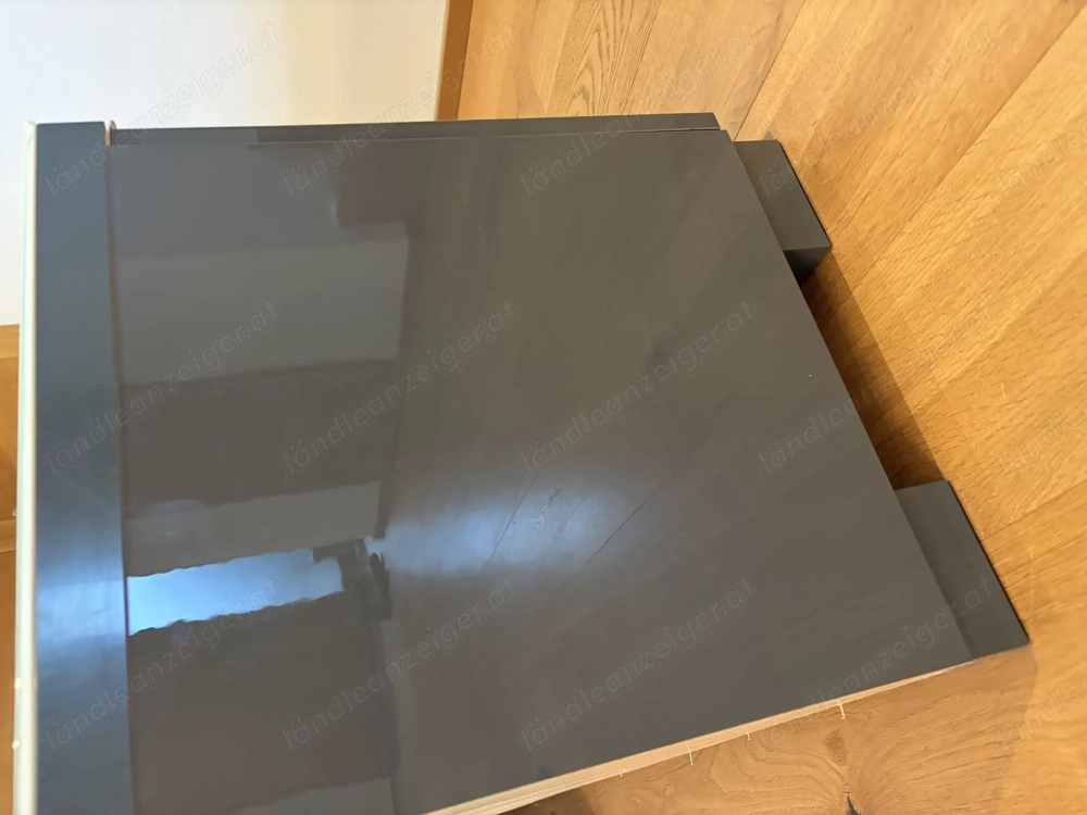 Sideboard Hochglanz grau 