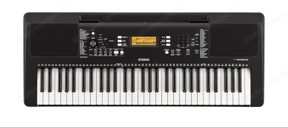 Yamaha Digital Keyboard PSR-E363 und Zubehör extra 