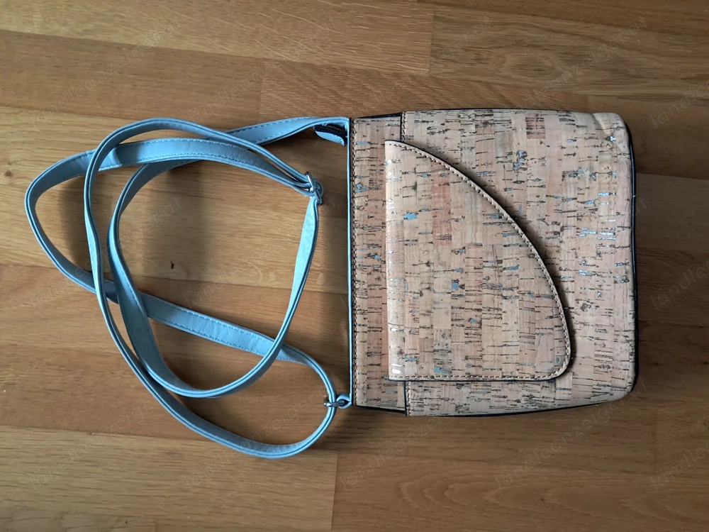 Handtasche aus Italien- Kork Verarbeitung 