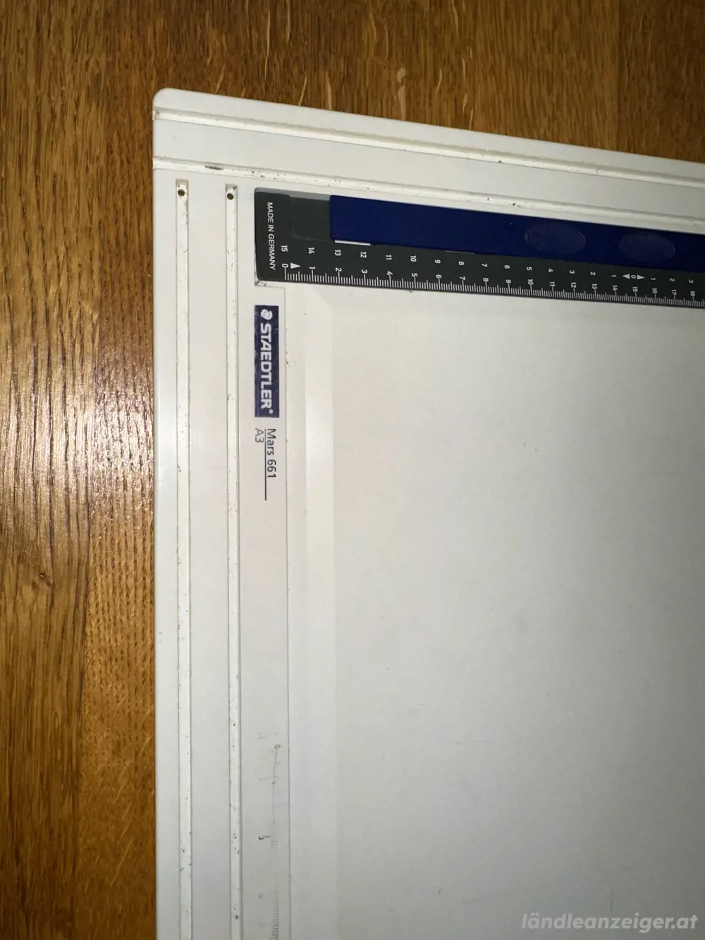 STAEDTLER Mars 661 Zeichenbrett A3 mit Parallelzeichenschiene