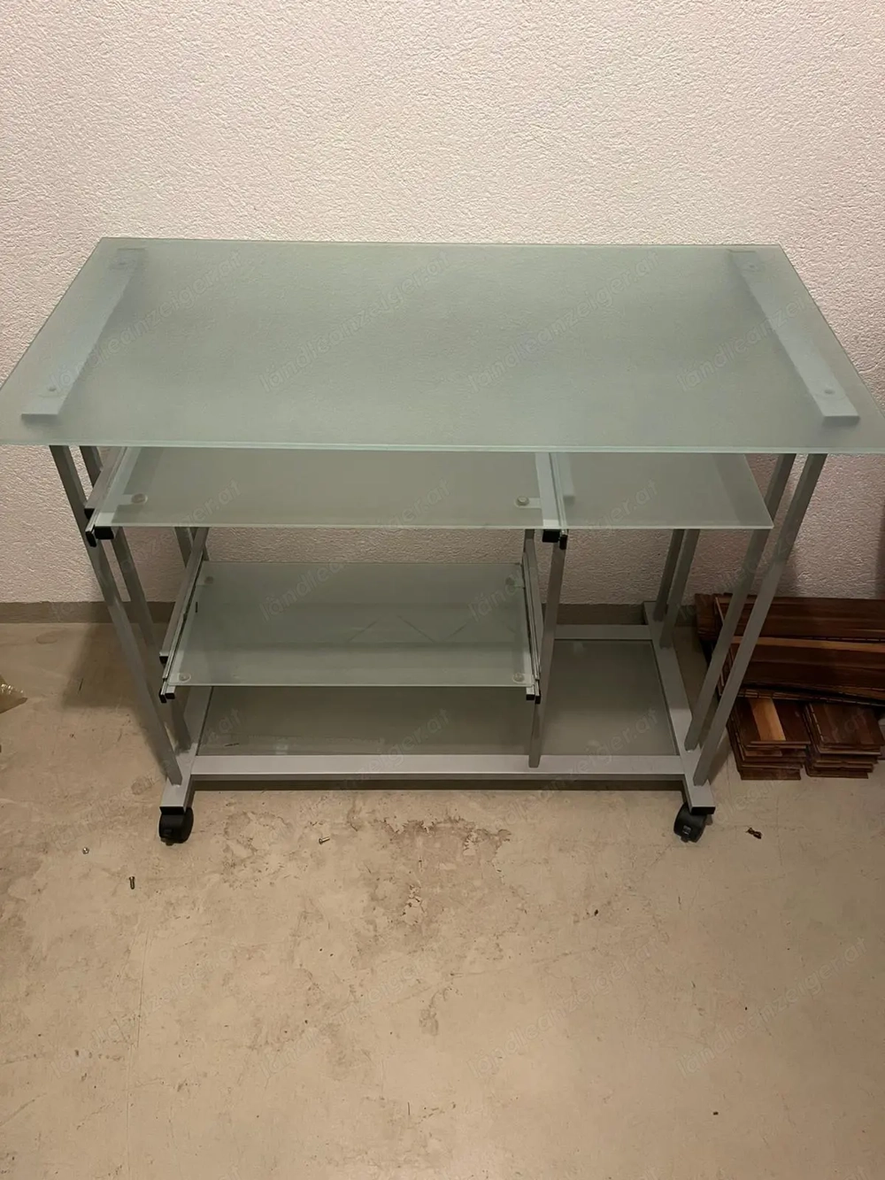 Glastisch Arbeitszimmer