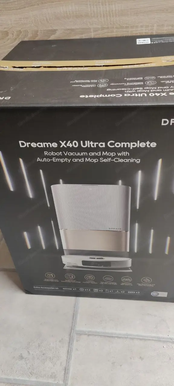 Dreame X40 Ultra Complete  - Saug und Wischroboter  Unbenutzt, mit kompletter Ausstattung
