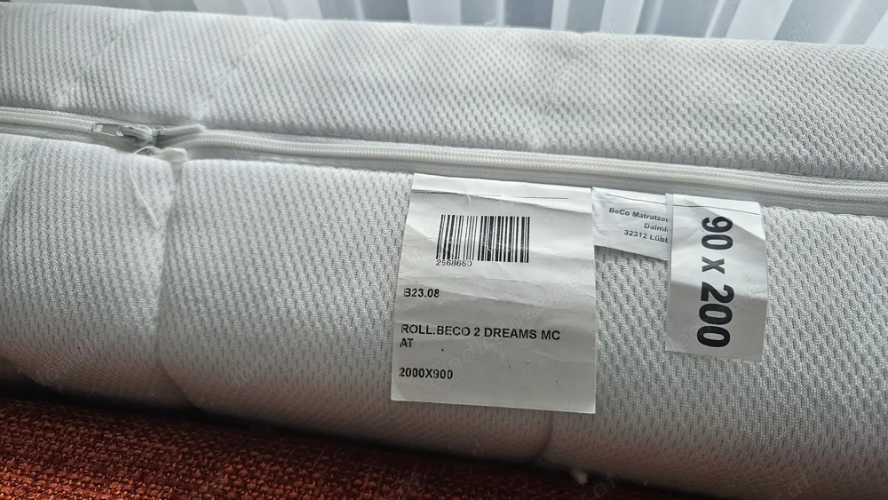 BeCo Matratze 90x200x20 