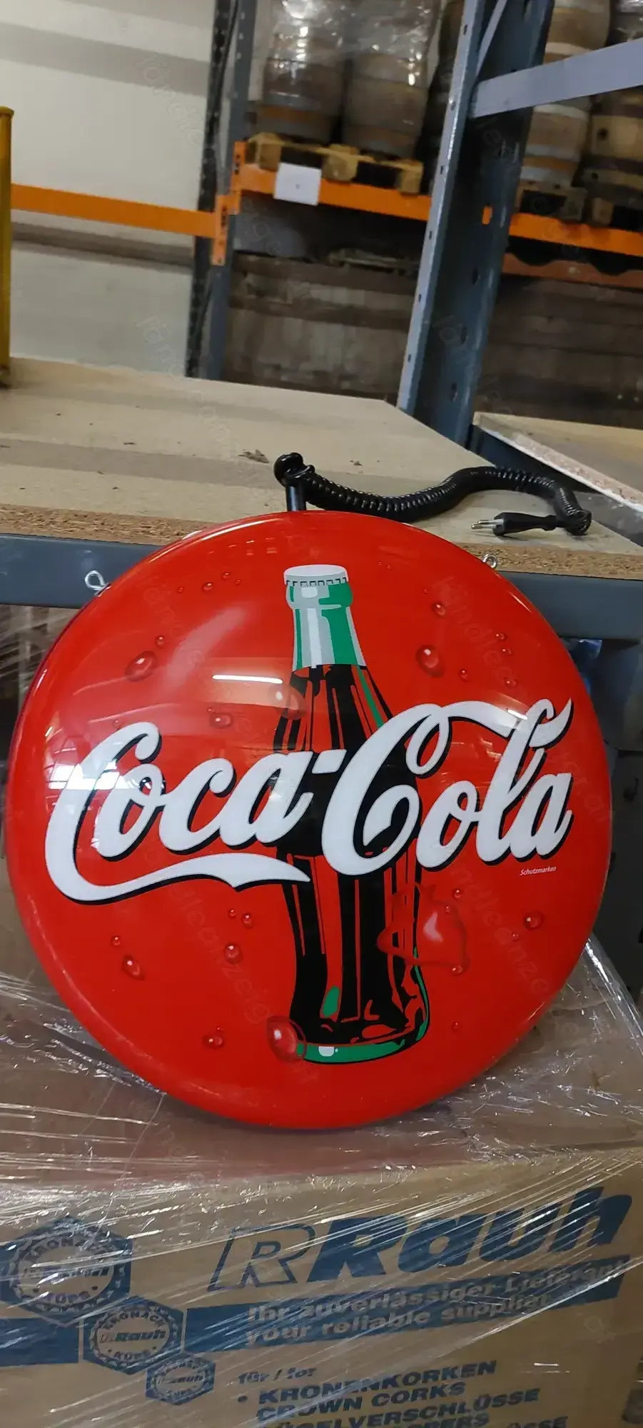 Coca Cola Werbeschild 40cm