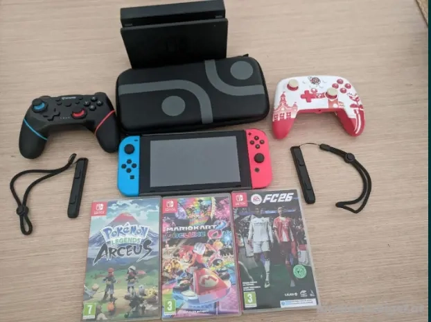 Nintendo Switch + Mario 