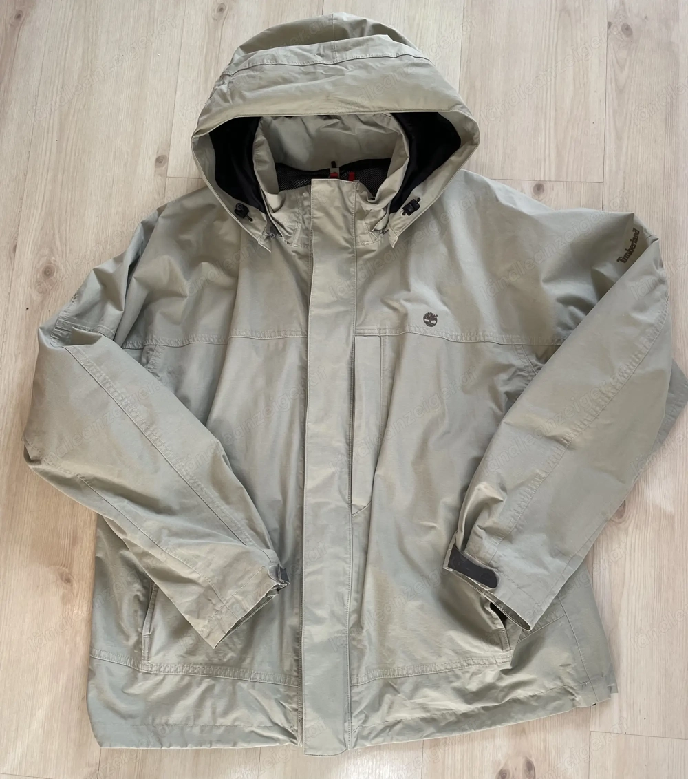 Timberland Jacke mit Kapuze XL waterproof beige, Benton Jacket
